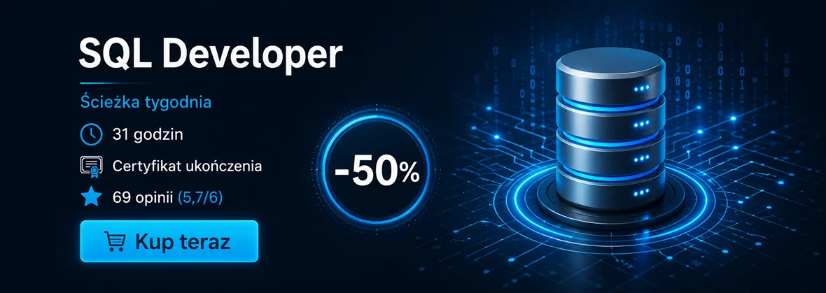 Ścieżka tygodnia - SQL Developer