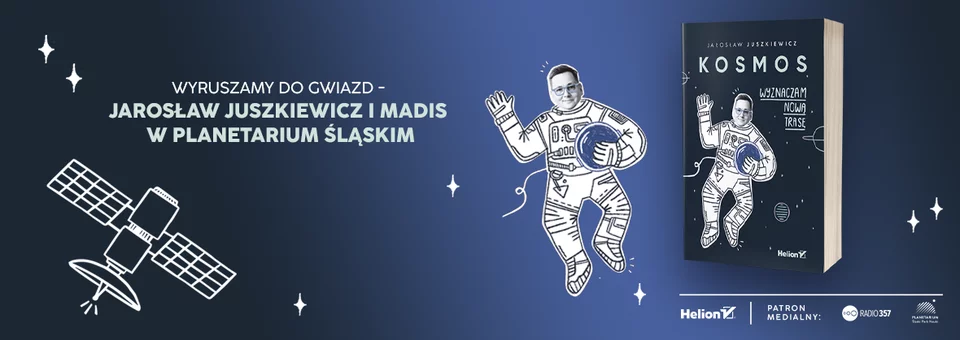 Jarosław Juszkiewicz i jego książka KOSMOS