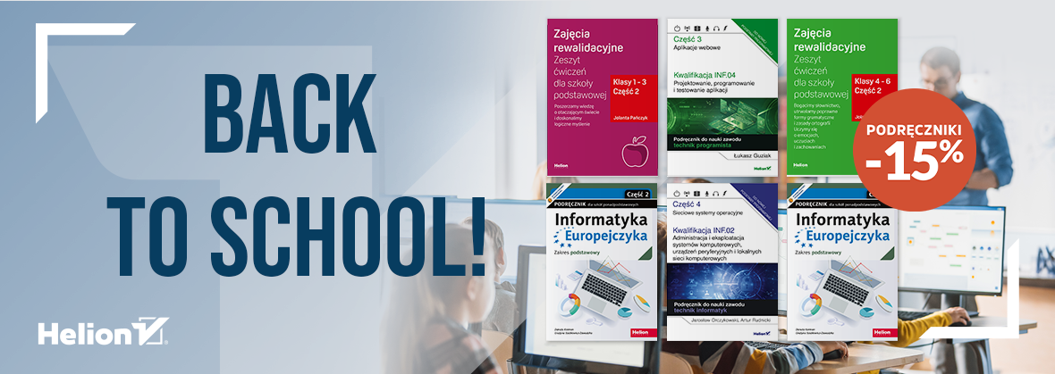 Back to school! [PODRĘCZNIKI -15%]