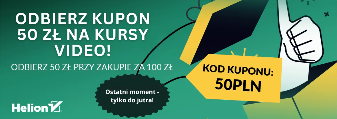Wyjątkowy prezent: 50PLN. Dodatkowo wszystkie kursy nawet 50% taniej!