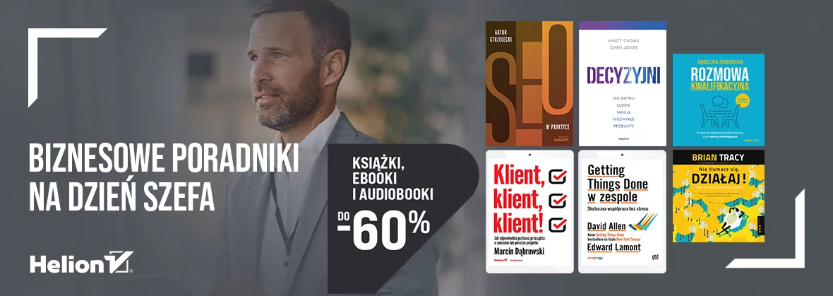Promocja Biznesowe poradniki na Dzień Szefa