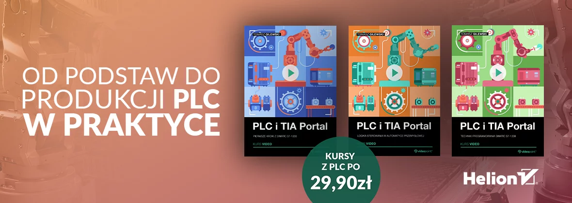 Grafika promocji - 3-pak PLC - Od podstaw do produkcji