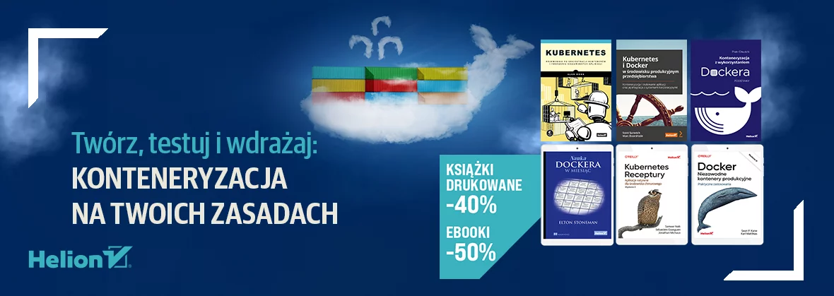 Grafika promocji - Twórz, testuj i wdrażaj: konteneryzacja na Twoich zasadach