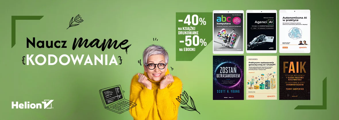 Grafika promocji - Naucz mamę kodowania