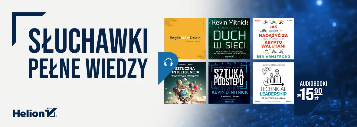 Grafika promocji - Słuchawki pełne wiedzy