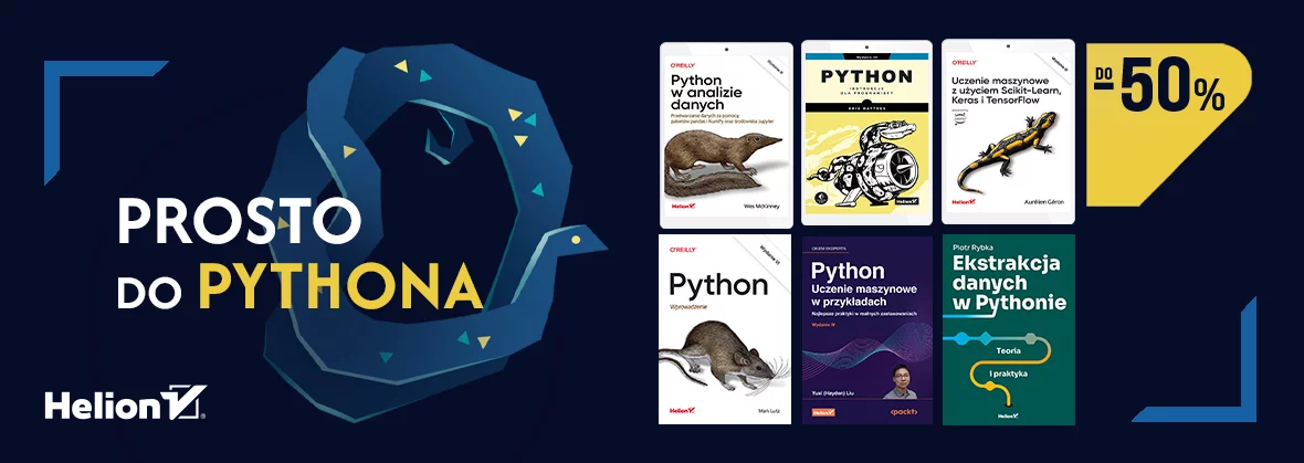 Grafika promocji - Prosto do Pythona