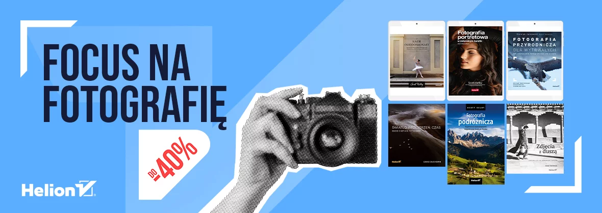 Grafika promocji - Focus na fotografię