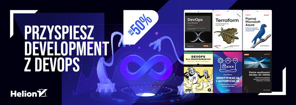 Grafika promocji - Przyspiesz development z DevOps