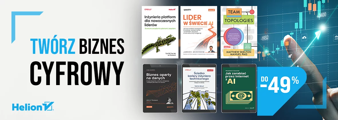 Grafika promocji - Twórz biznes cyfrowy