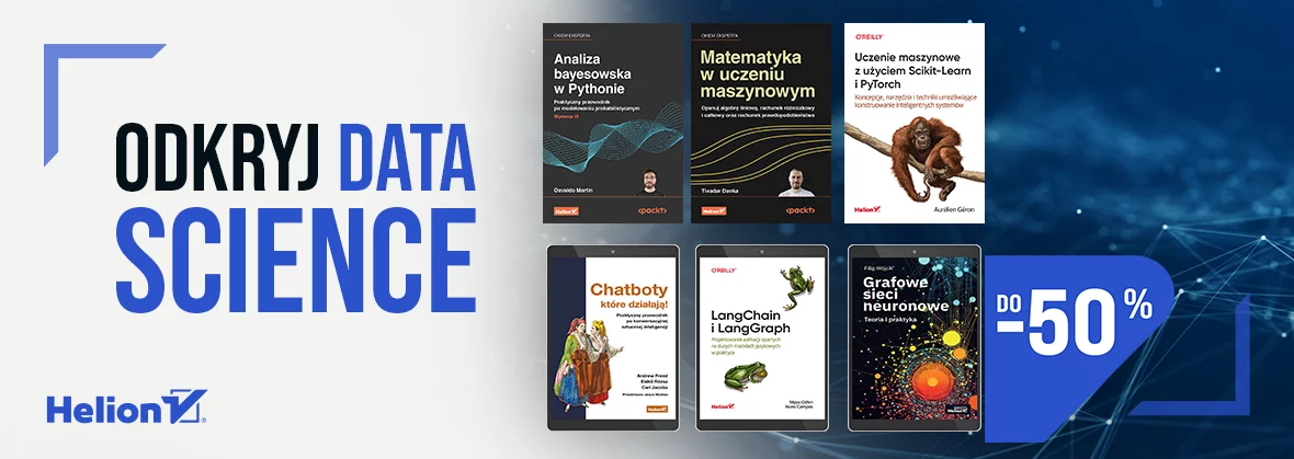 Grafika promocji - Odkryj data science