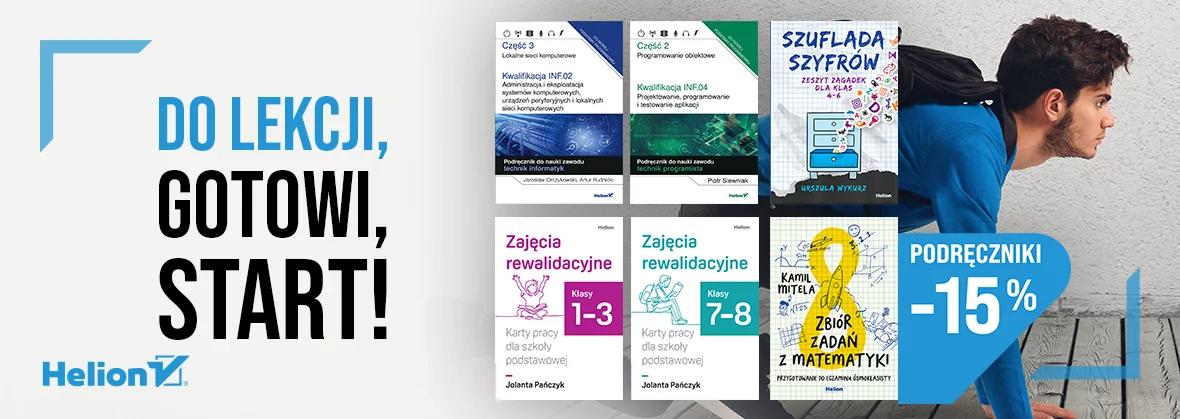 Grafika promocji - Do lekcji, gotowi, start!