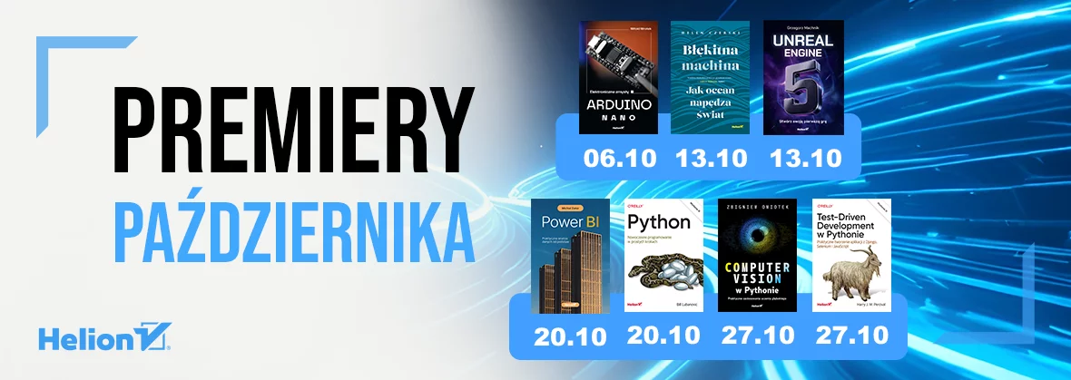 Grafika promocji - Premiery października