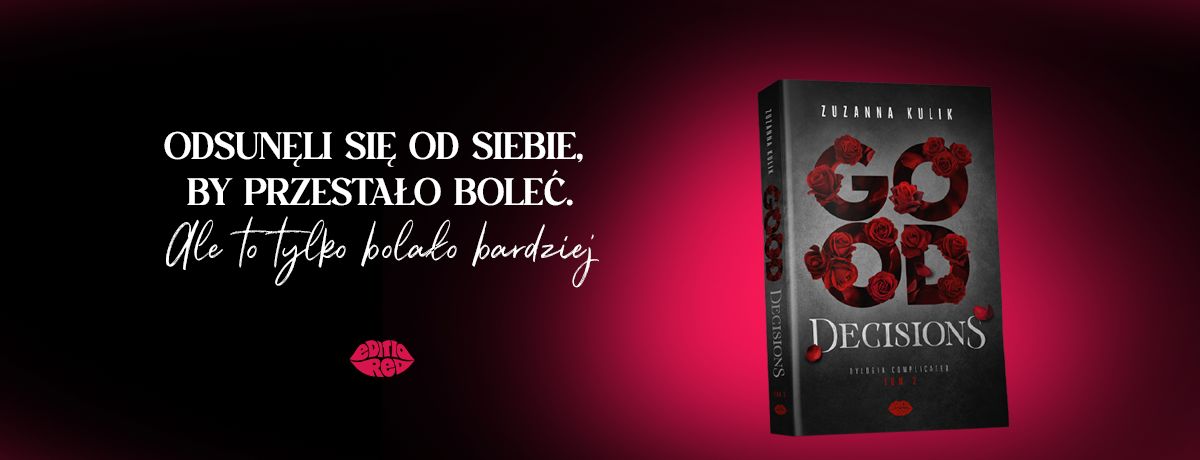 Good Decisions - okładka książki na grafice