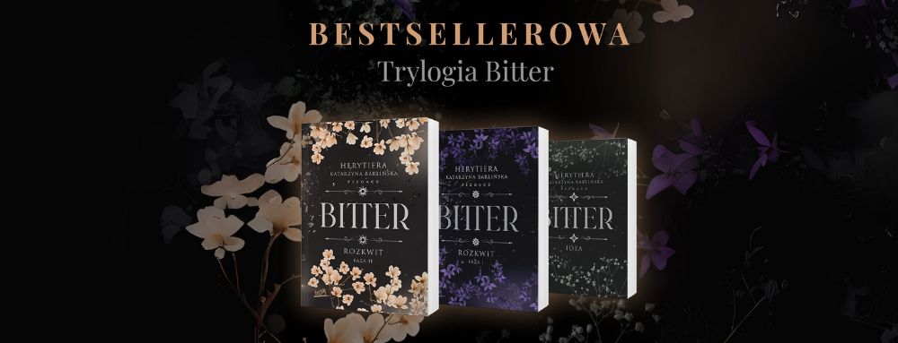 Trylogia Bitter - okładki