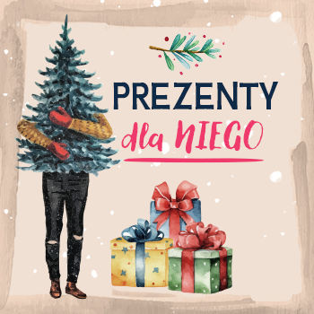 prezent świąteczny dla niego