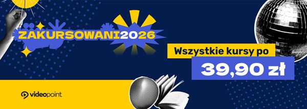 Grafika promocyjna - ZAKURSOWANI 2026 - promocja główna