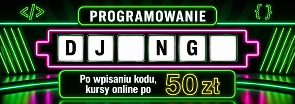 Kursy programowania po 50 zł