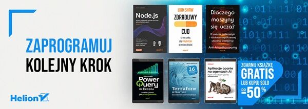 Ostatni dzień promocji - książka GRATIS lub do -50%
