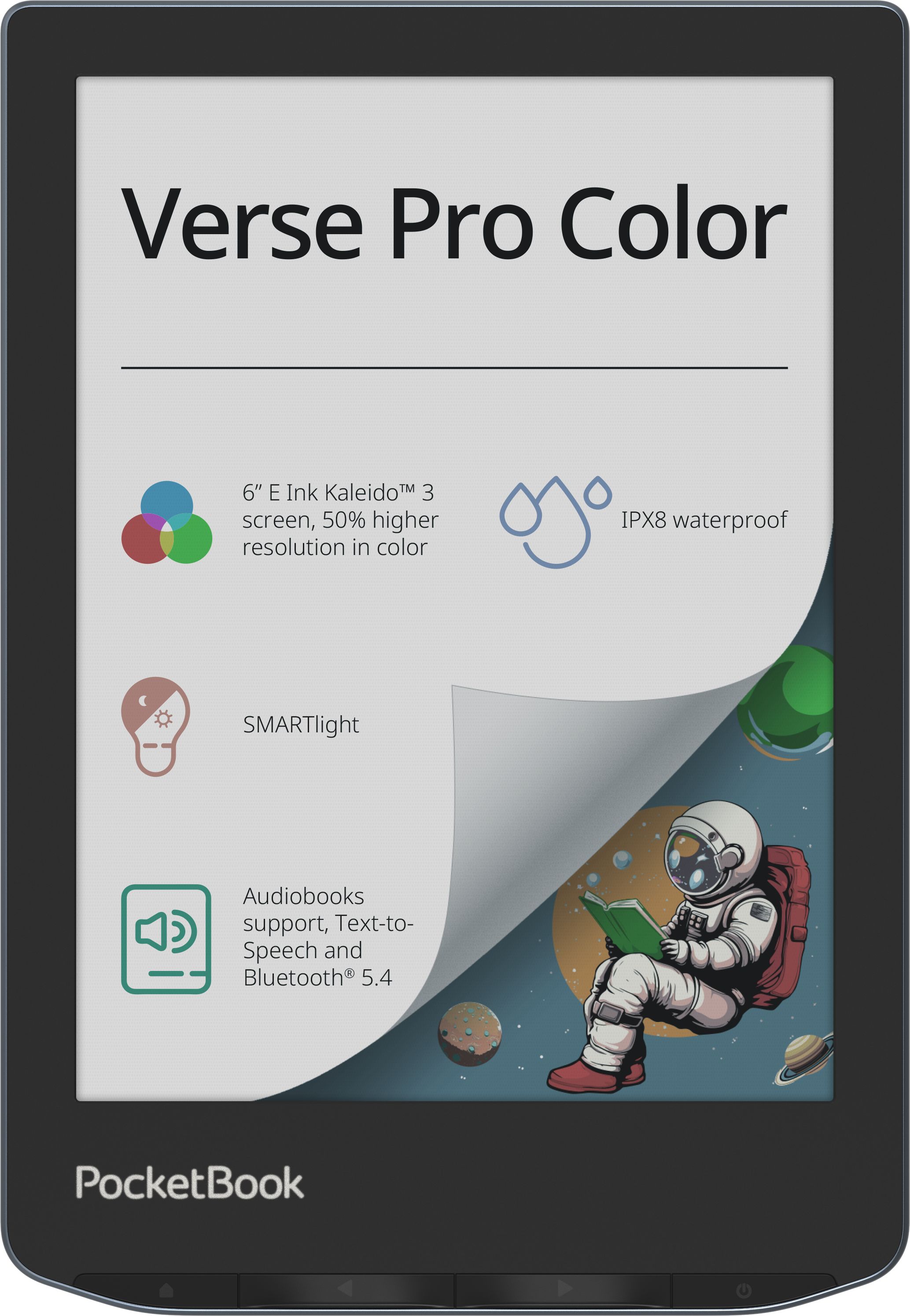 Czytnik e-booków POCKETBOOK Verse Pro Color 6