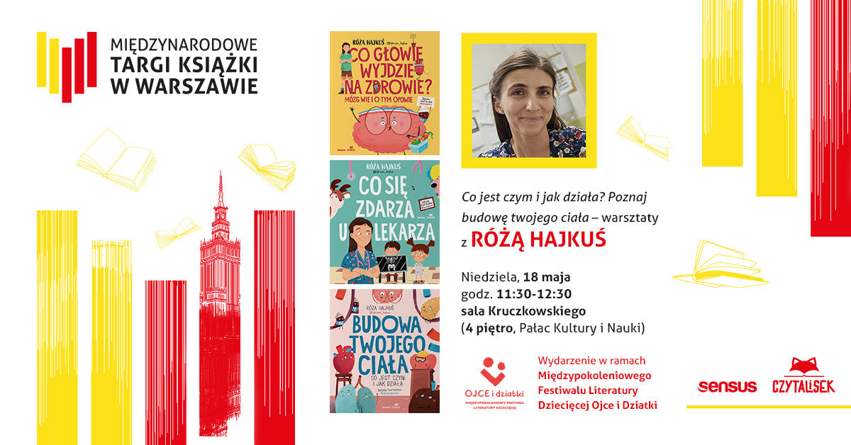 Spotkanie z R&oacute;żą Hajkuś na Targach Książki 2025