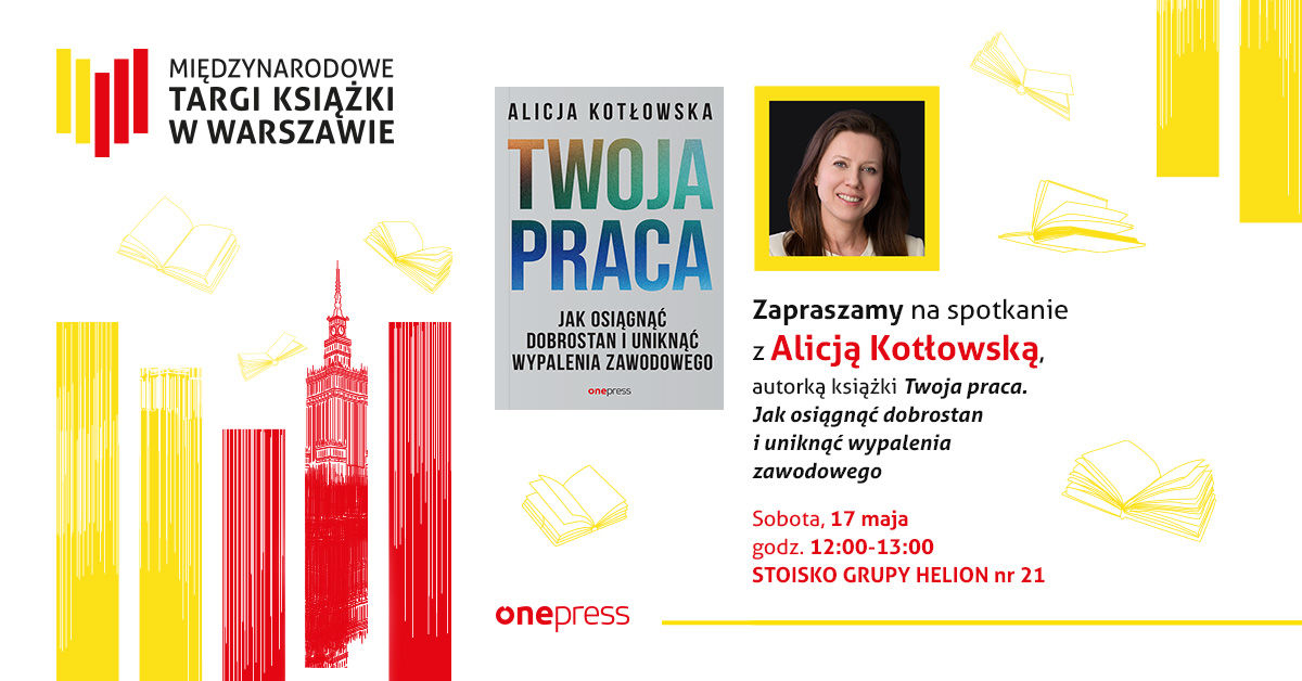 Alicja Kotłowska na Międzynarodowych Targach Ksiązki 2025