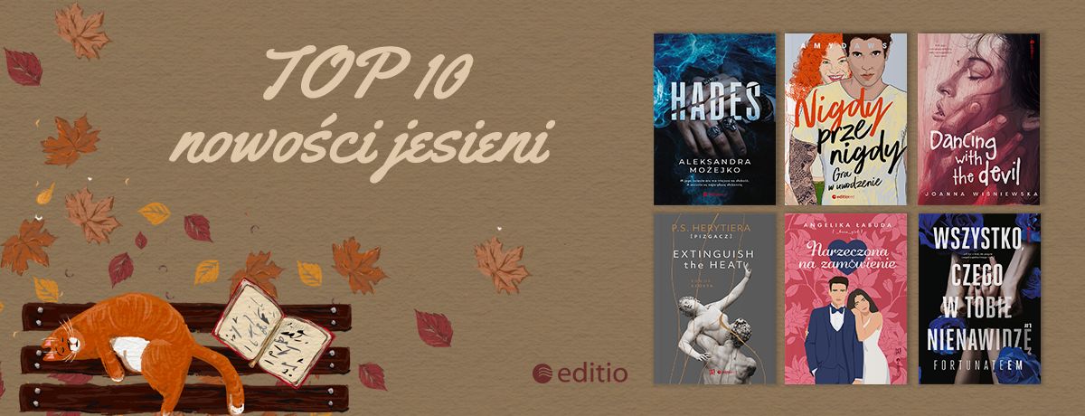 Ranking TOP 10 nowoci jesiennych na Editio.pl 2023