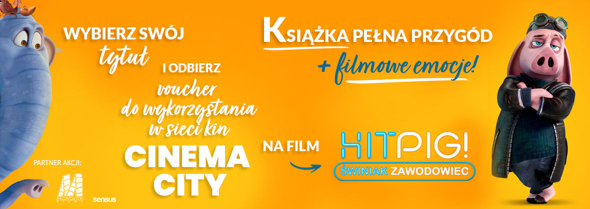 Książka pełna przygód + filmowe emocje! Zdobądź voucher do wykorzystania w kinie!
