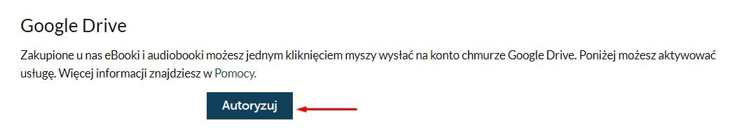 Ustawienie wysyłki plików na Google Drive