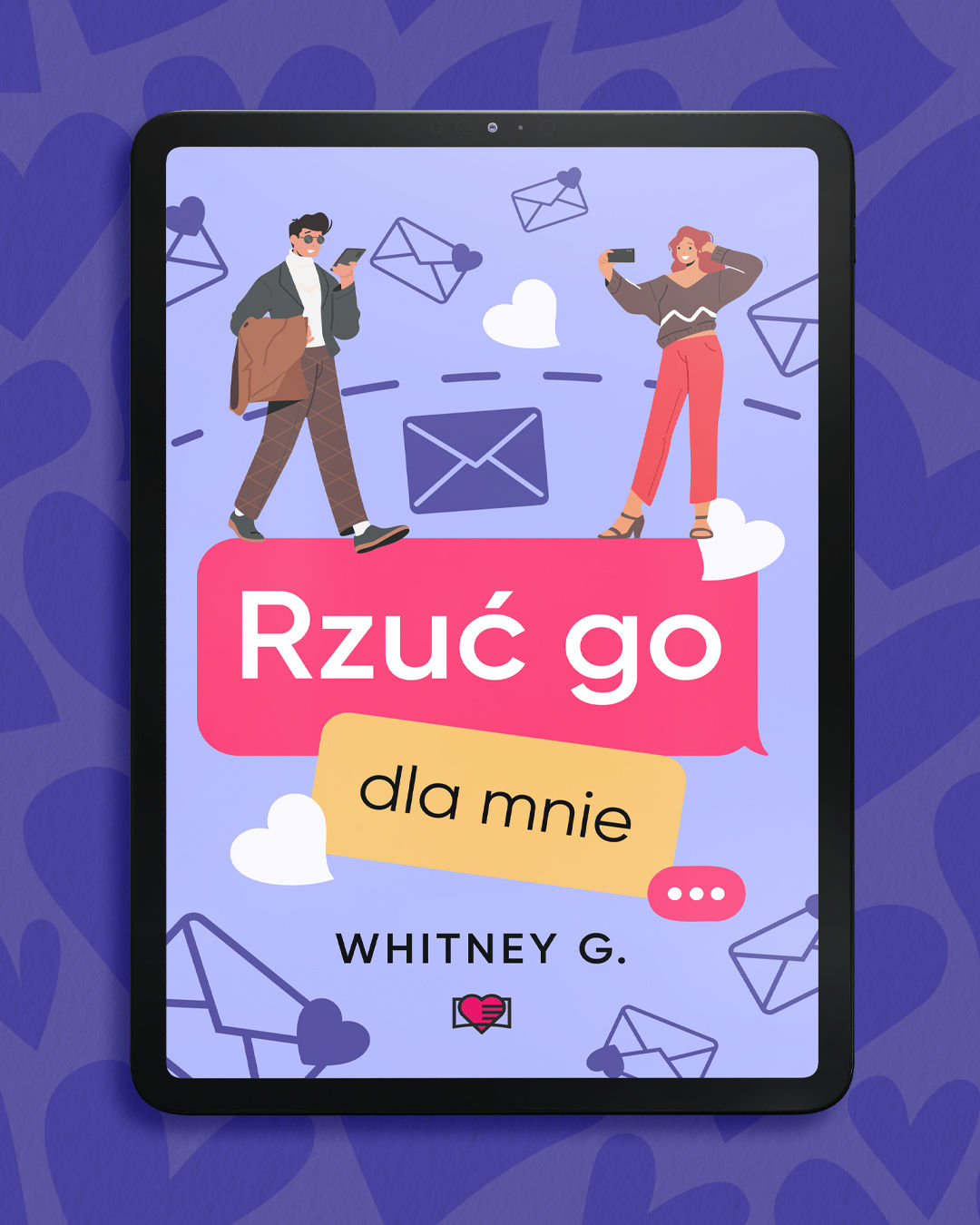 Rzuć go dla mnie Whitney G. - okladka książki