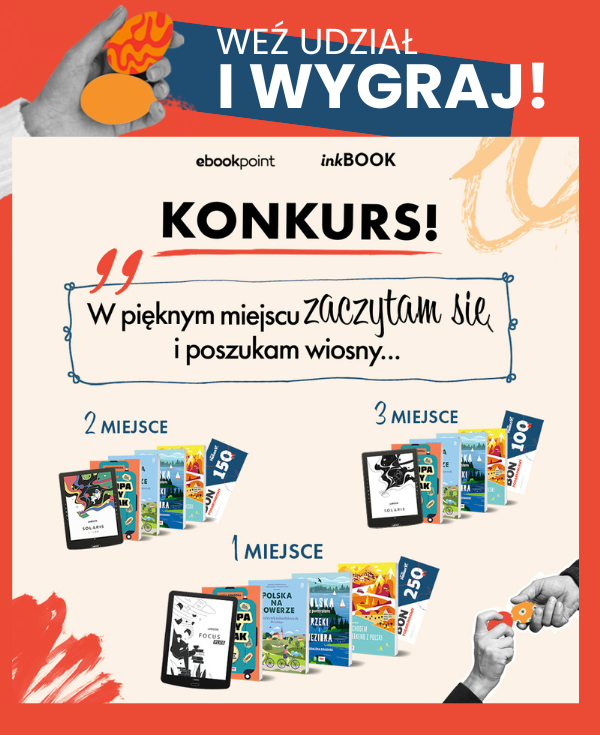 Weź udział w konkursie i wygraj nagrody od inkBOOK i marki Bezdroża!