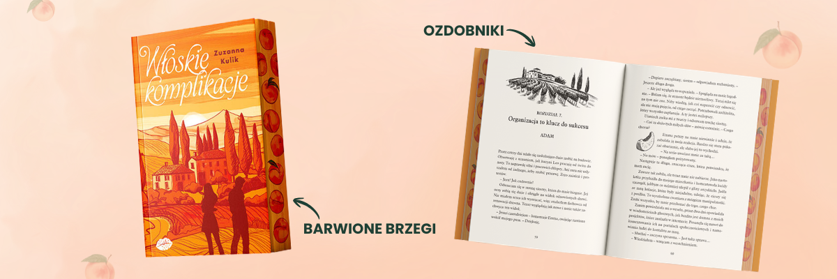 Włoskie komplikacje - baner z barwionymi brzegami
