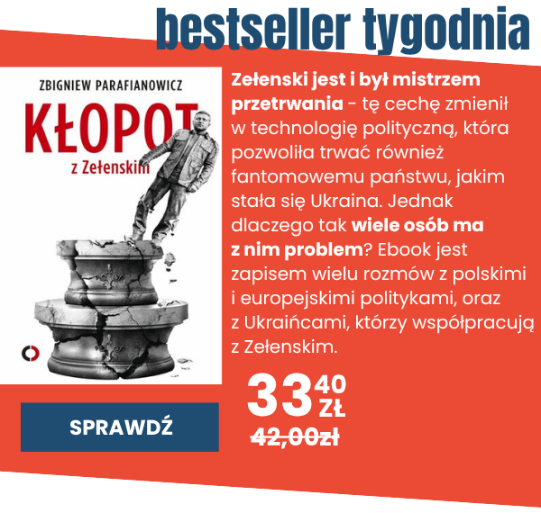 Sprawdź bestseller tygodnia - ebook Kłopoty z Zełenskim