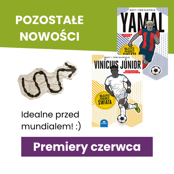 Poznaj inspirujące historie sportowych gwiazd! Coś dla naszych milusińskich. Idealnie przed mundialem.