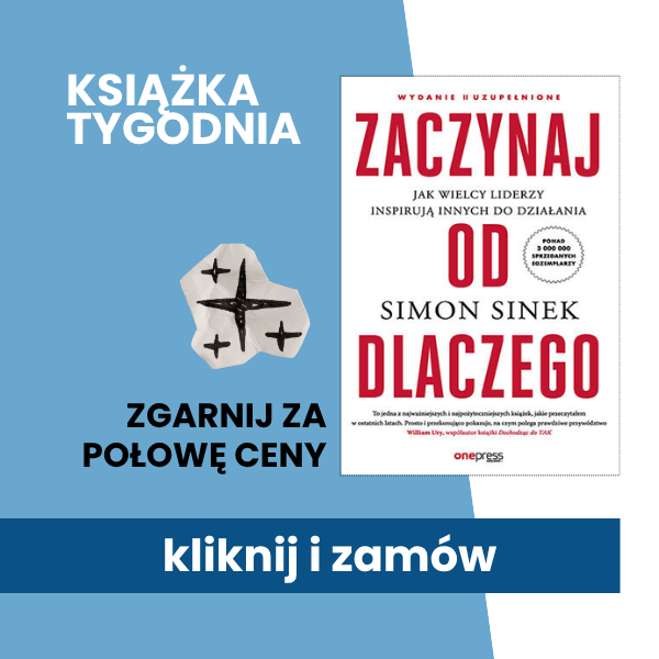 Sprawdź książkę tygodnia i kup ją za połowę ceny
