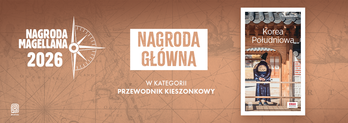 Korea Południowa. Travelbook. - baner konkursowy