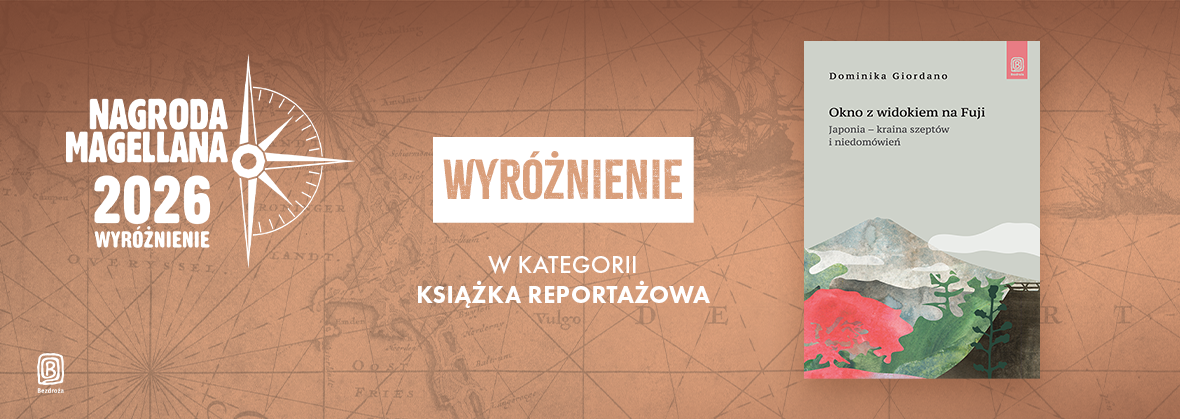 Okno z widokoem na Fuji - baner Magellany