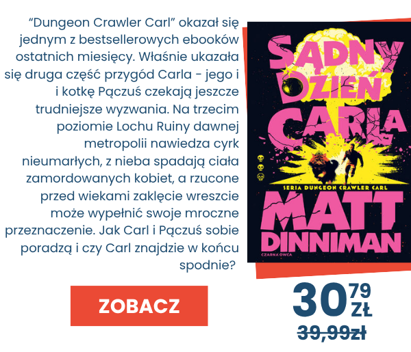 Sprawdź nowość - drugą część książki Dungeon Crawler Carl