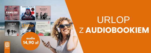 Baner promocji Urlop z audiobookiem