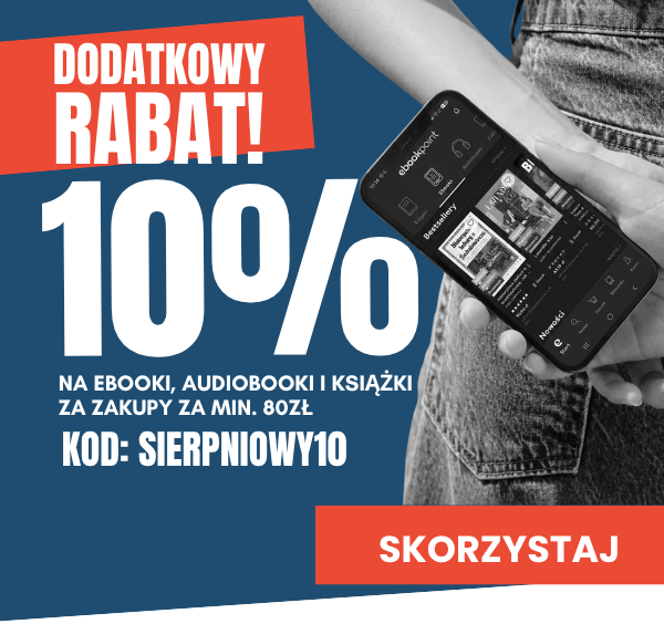 Z kodem SIERPNIOWE10 dodatkowe 10% rabatu za zakupy za minimum 80zł. Kupon ważny tylko do 14.08.2026