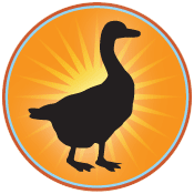 Logo bistro 'Pod Czarną Gąską'