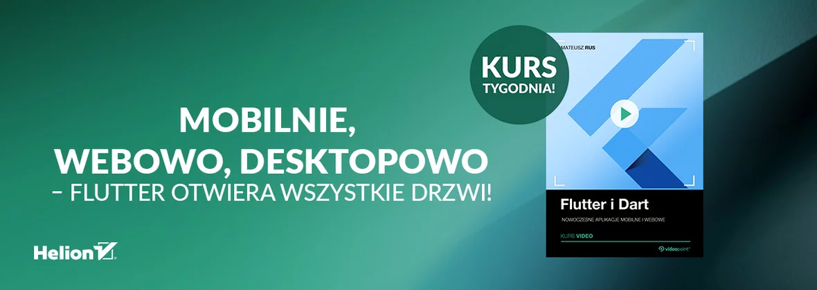 Kurs tygodnia - Flutter &#040;vfluda&#041;