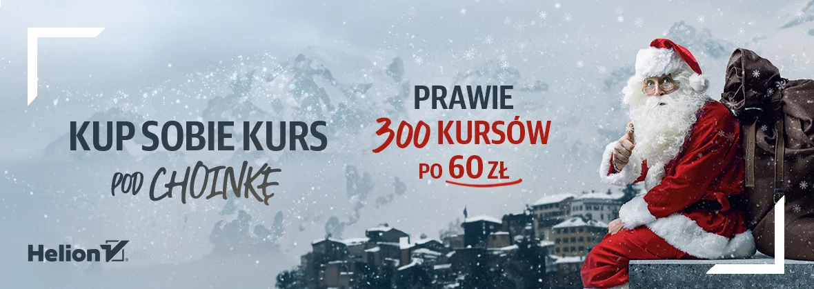 Kup sobie kurs pod choinkę [prawie 300 kursów po 60 zł]