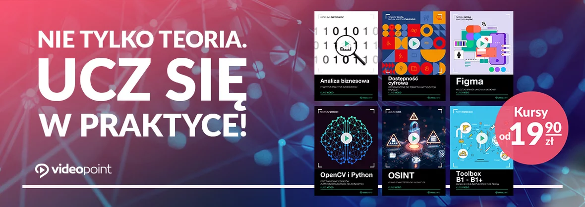 Nie tylko teoria. Ucz się w praktyce! [kursy od 19,90 zł]