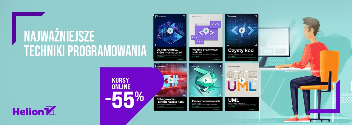 Poznaj kluczowe techniki programowania [kursy online -55%]
