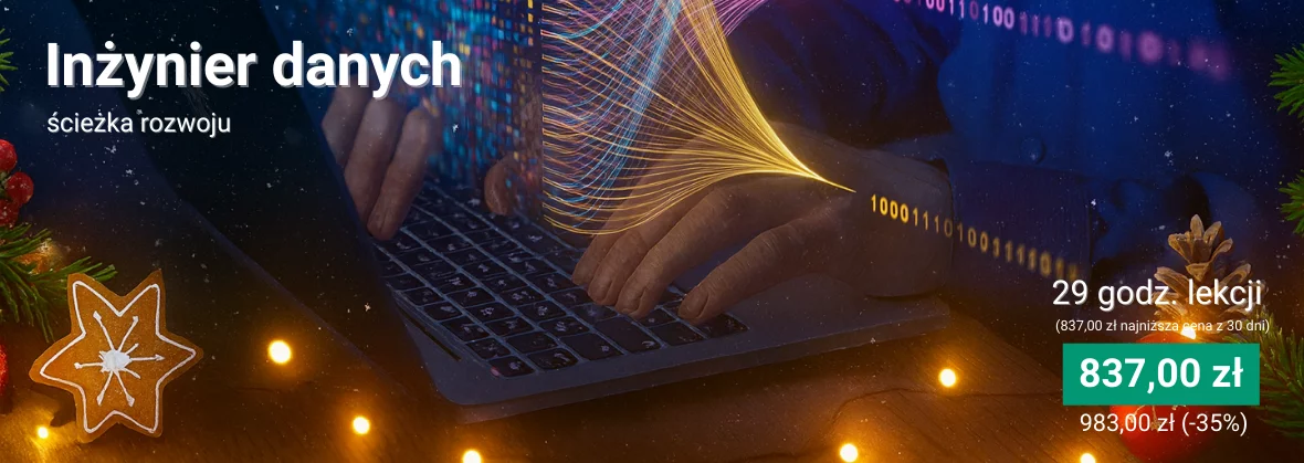 Inżynier danych, ścieżka rozwoju - promocja