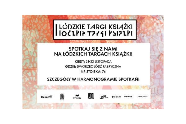 Jesteśmy obecni na Łódzkich Targach Książki 2025! Blog księgarni Onepress