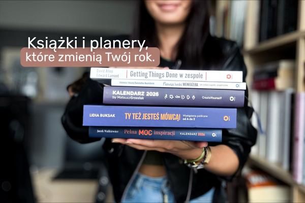 Rozwój i produktywność bez stresu: najlepsze książki i kalendarze na nowy sezon | Blog księgarni Onepress