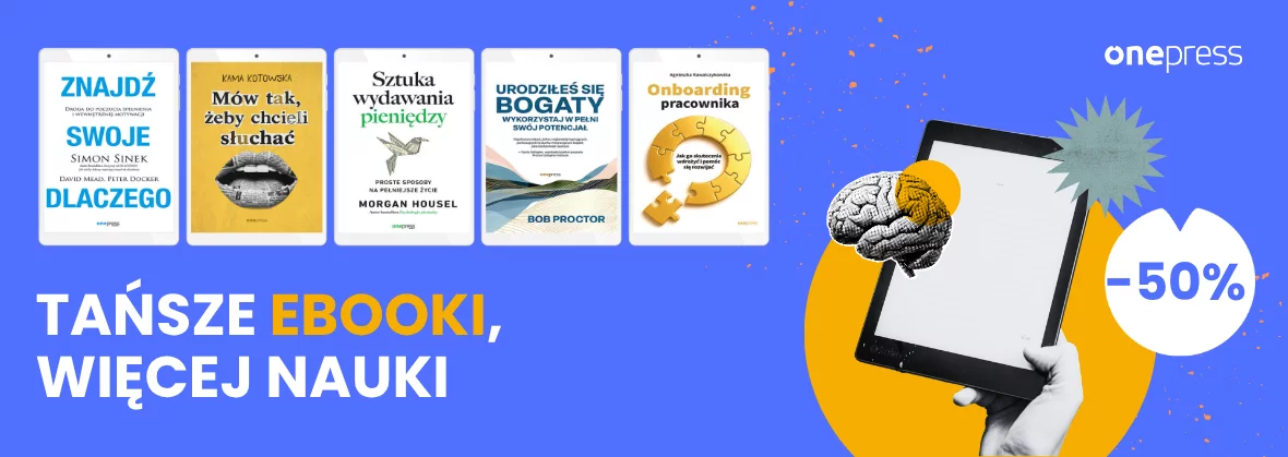 Tańsze ebooki, więcej nauki!