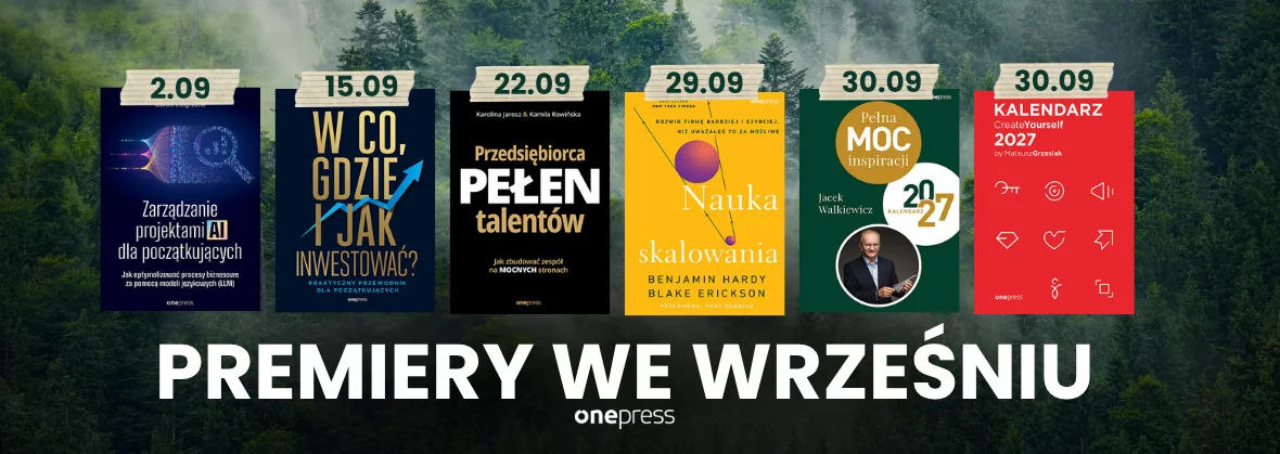 Wrześniowe premiery 🍃 Poznaj nasze nowe tytuły :)