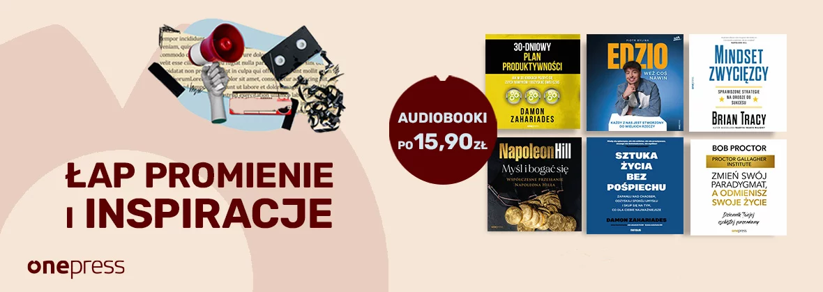 Łap promienie i inspiracje ☀️ Audiobooki po 15.90!
